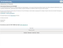 Tablet Screenshot of ferienwohnung-tuttlingen.org